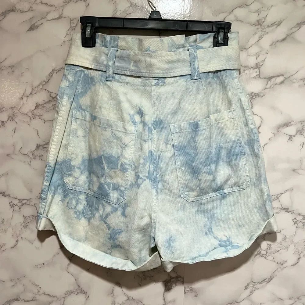 A.L.C. Davidson Linen-Blend Short - Picture 6 of 8